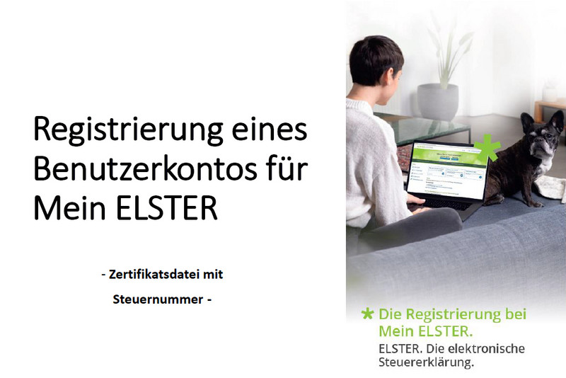 Registrierung mit Steuernummer